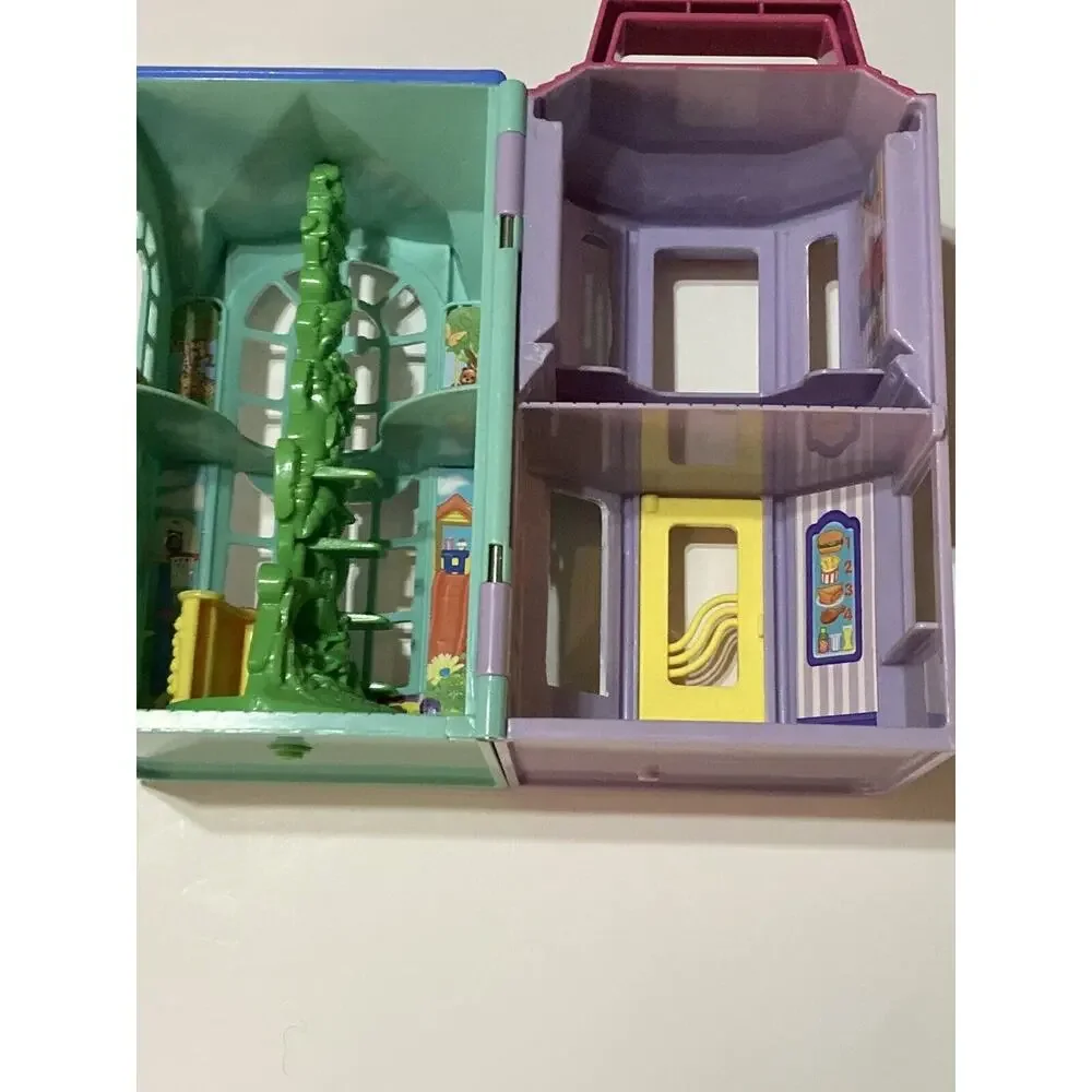 Vintage 2002 Fisher Price Sweet Treats Beanstalk‎ Toy Shop And Burger